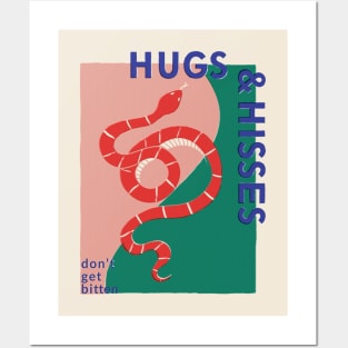 Vintage Snake, Retro Illustration And Typography Posters and Art